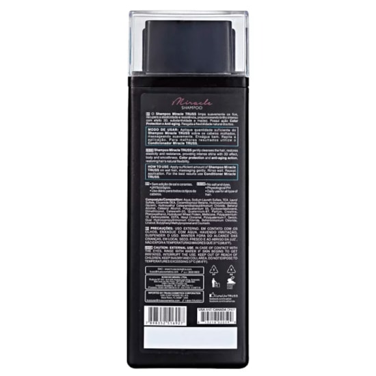 Shampoo Truss Miracle - Truss - 300ml Shampoo Truss Miracle - Truss - 300ml
