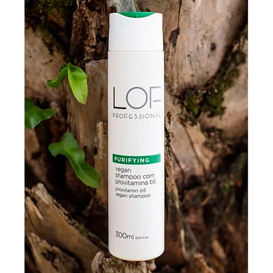 Shampoo Vegano com Pantenol Purifying - LOF Professional - 300ml