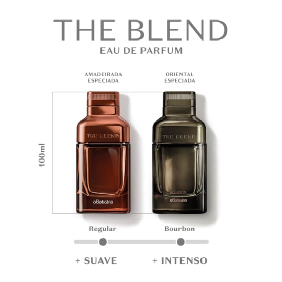 The Blend - O Boticário - Masculino - Eau de Parfum - 100ml The Blend - O Boticário - Masculino - Eau de Parfum - 100ml